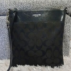Coach crossbody black bag